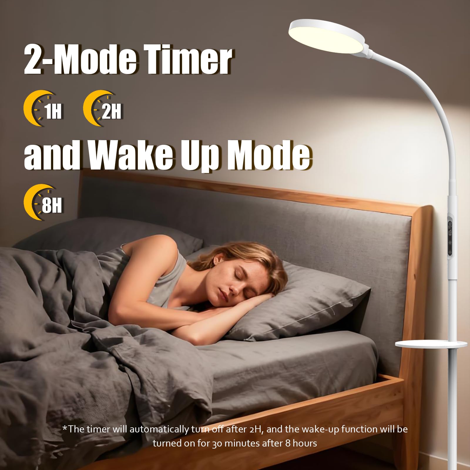 Yarah lamp features a heavy base to ensure stable placement