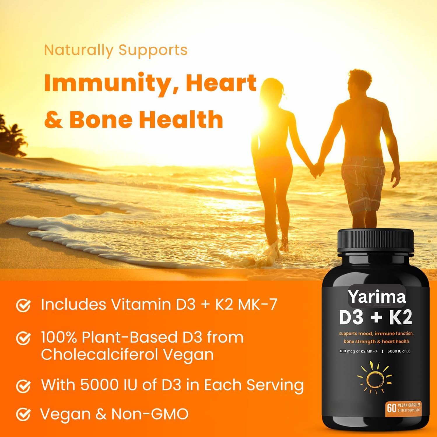 Vegetarian capsule from Yarima for everyday bone health