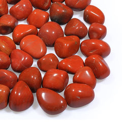 YATHABHISA polished red jasper crystals collection for altar decor and energy balance