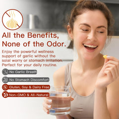 YATIME closeup of odorless softgel emphasizing gentle digestion.