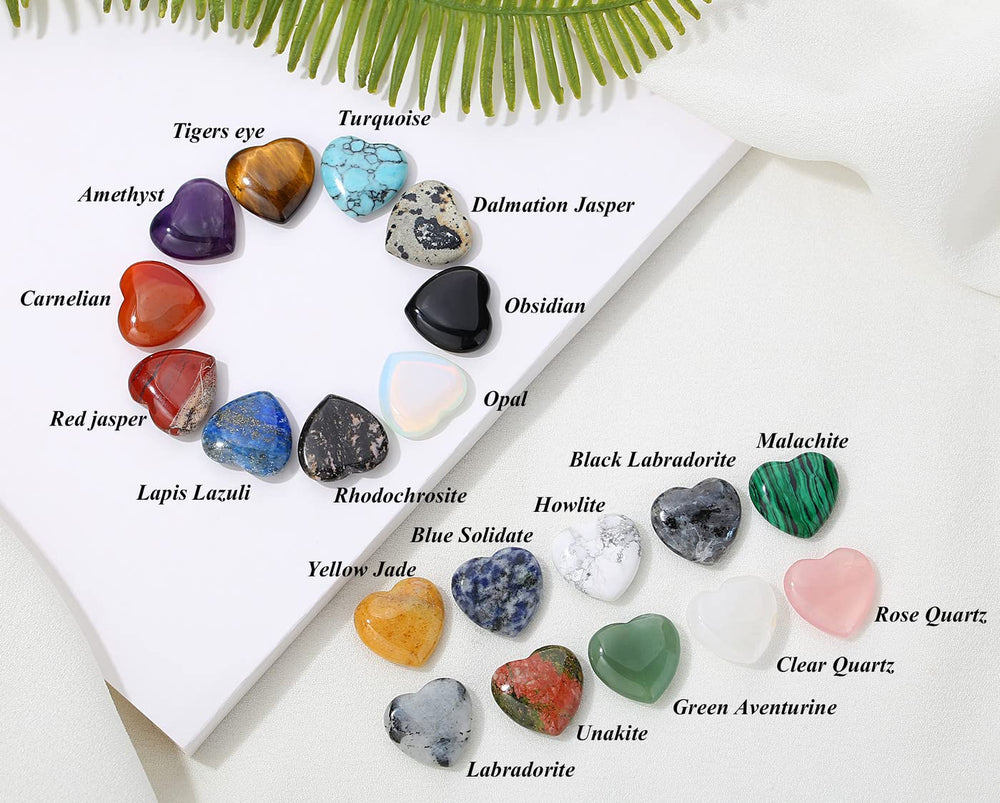 YATOJUZI lapis lazuli heart crystal for insight and communication.