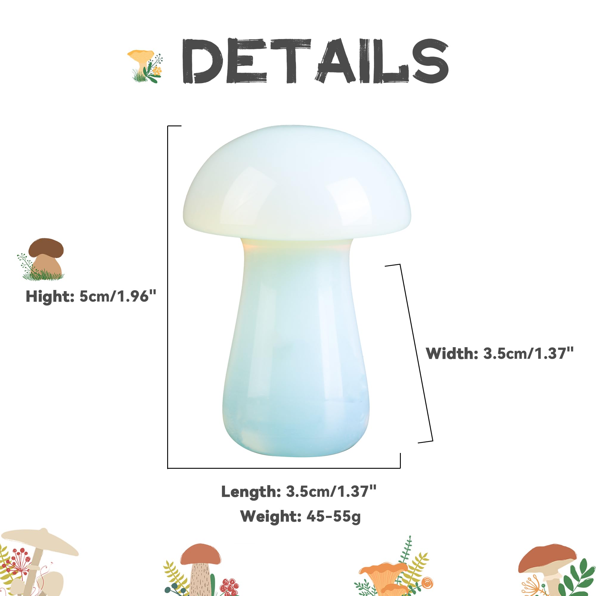 YATOJUZI gift-ready mushroom decor, a thoughtful present for celebrations and exchanges.