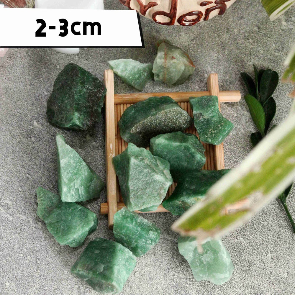 YATOJUZI Green Aventurine stones for aroma diffuser and ambient use.