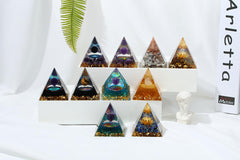 YATOJUZI meditation crystal tower aids mindful breathing during sessions.