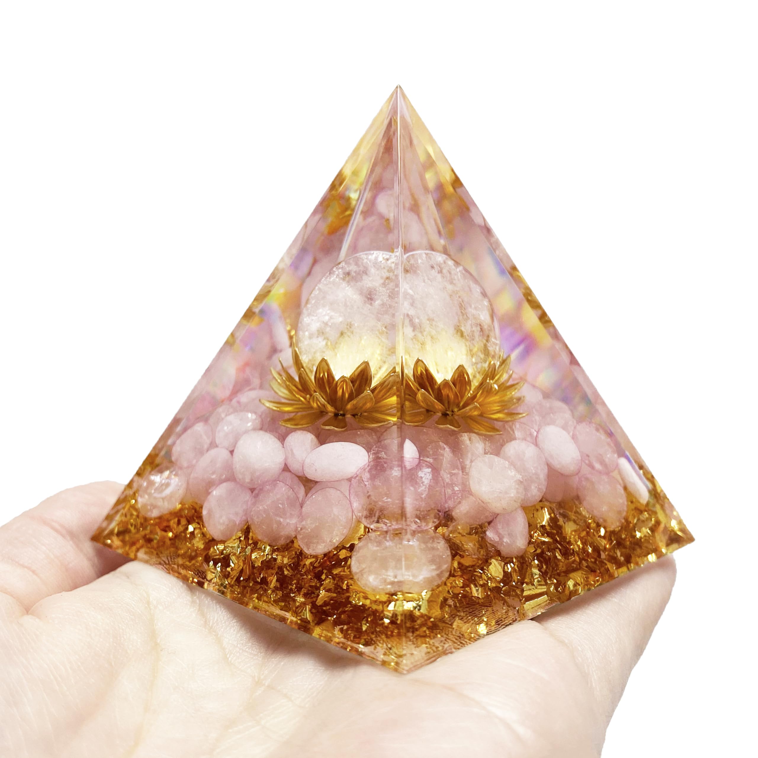 YATOJUZI orgonite energy tower balances space by transforming energy for focus