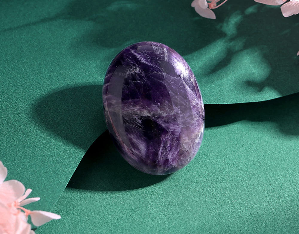 YATOJUZI pocket meditation crystal fits in a pocket for on-the-go calm