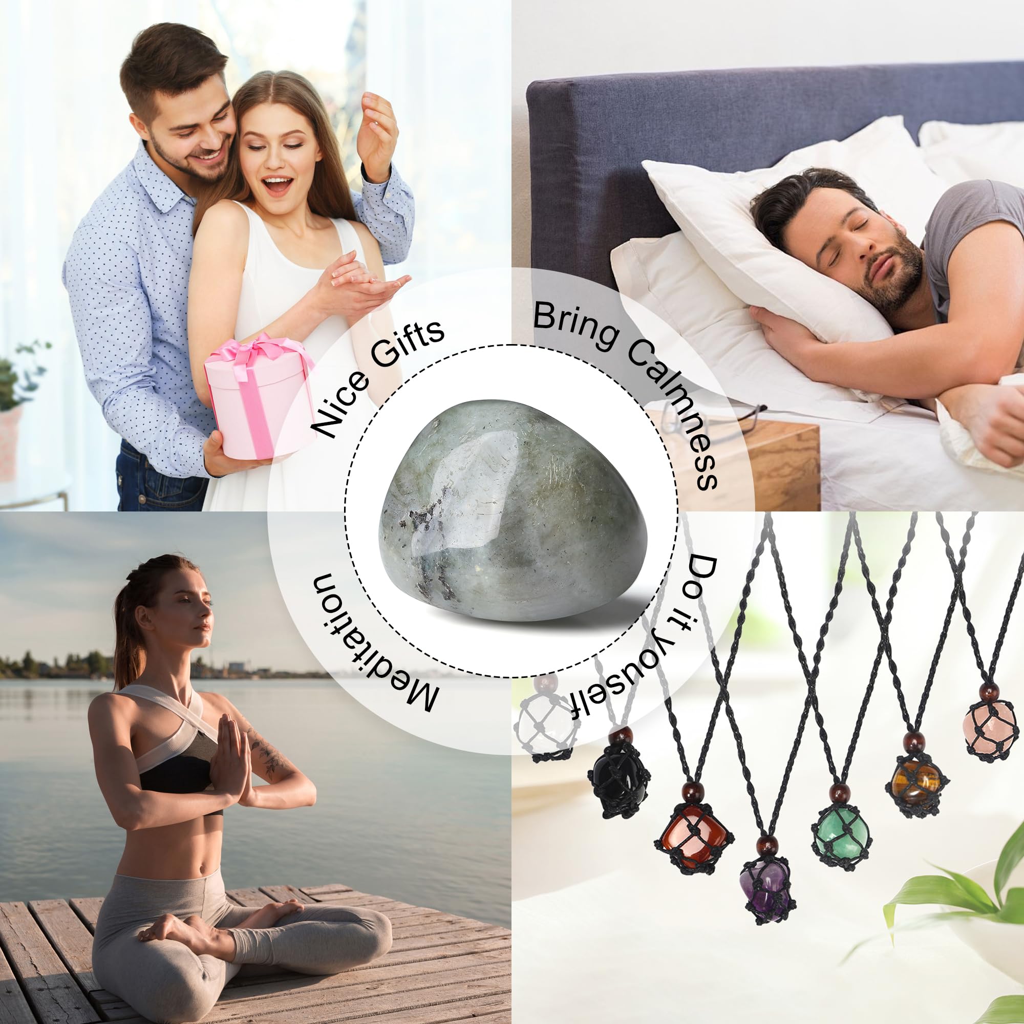 YATOJUZI polished worry stone for daily calm