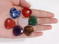 YATOJUZI red jasper heart crystal energizes creativity and vitality