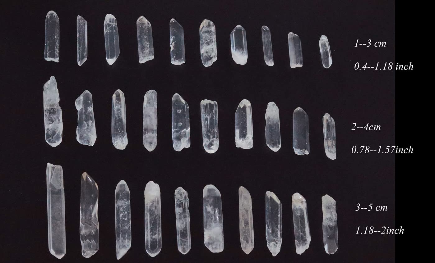 YATOJUZI master healer quartz points for meditation setup.