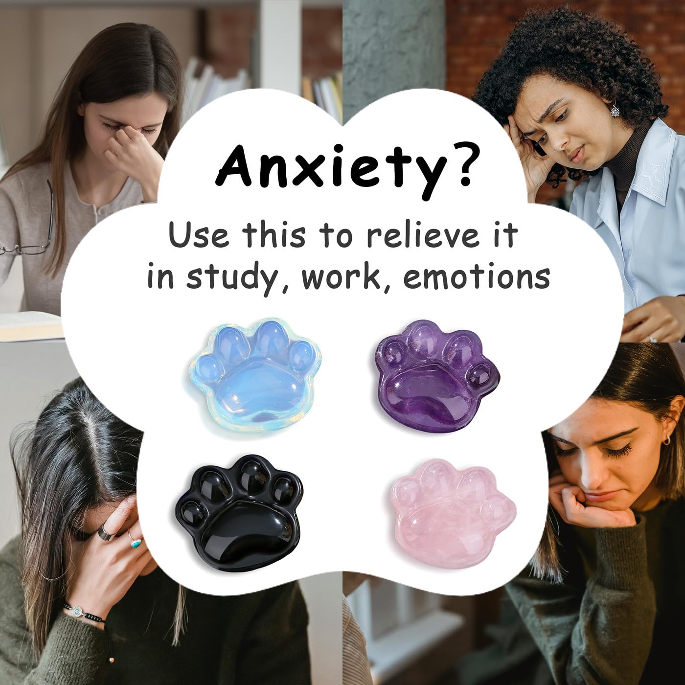 YATOJUZI relaxation stone setting for meditation ambience