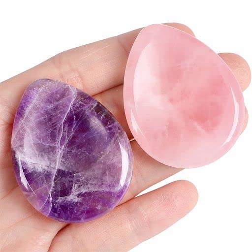 YATOJUZI 7 chakra color set worry stones for mindful rituals.