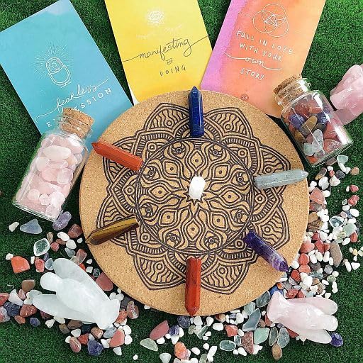 YATOJUZI wand in hand during meditation, promotes calm focus.