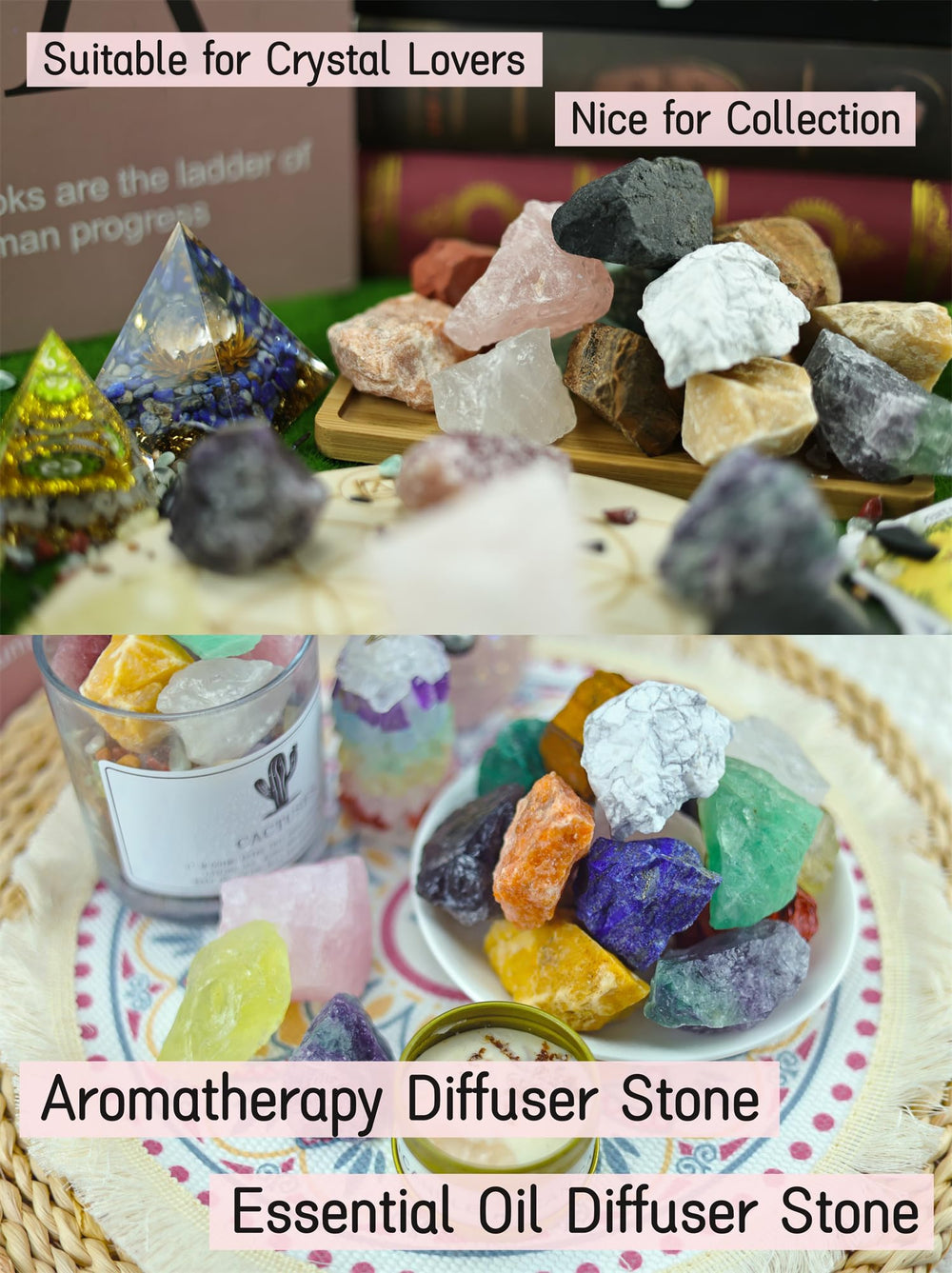 YATOJUZI smoky quartz rough stone supports calm focus in rituals