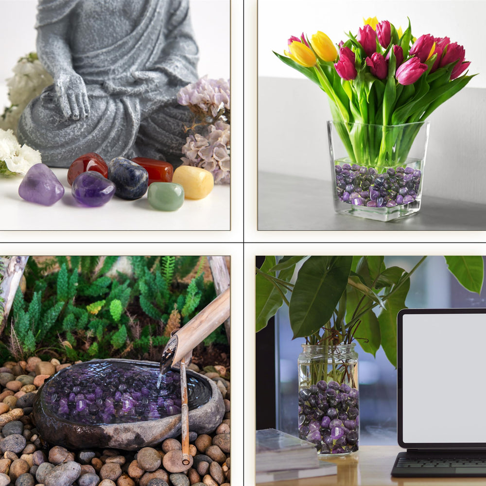YATSKIA gift-ready amethyst stones make thoughtful presents for friends.