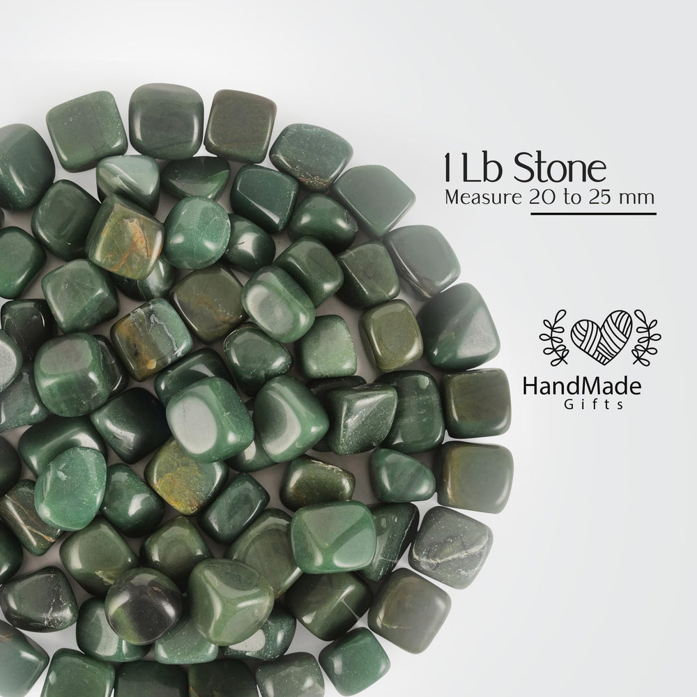 YATSKIA Green Aventurine reiki stones suitable for energy work and tranquil environments.