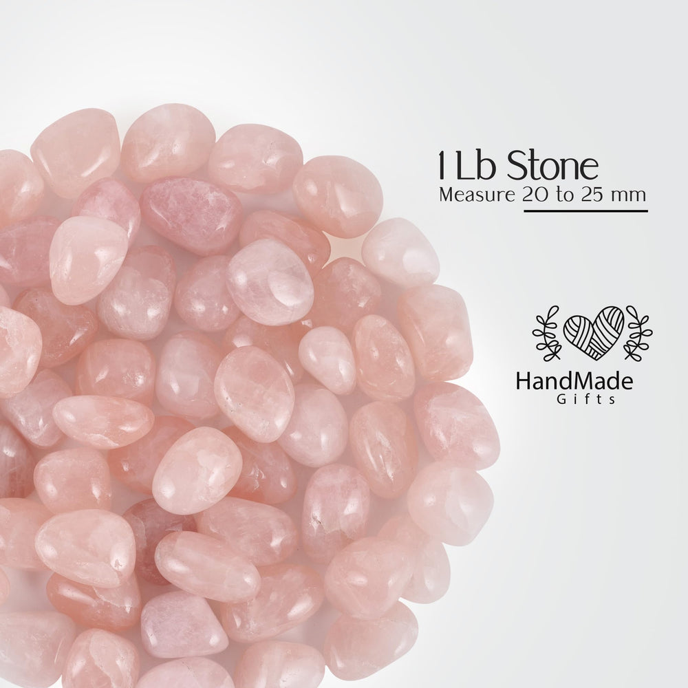 YATSKIA rose quartz crystal rocks offer unique patterns and decorative accents.