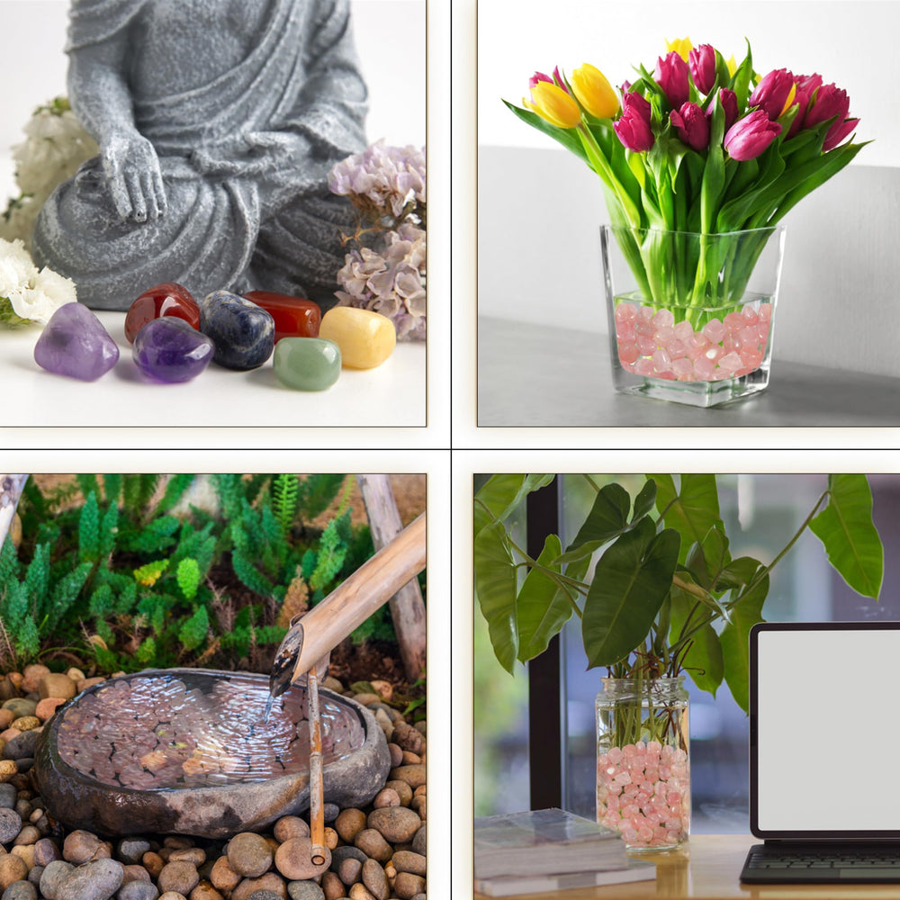 YATSKIA rose quartz gemstone rocks make thoughtful gifts for friends and family.