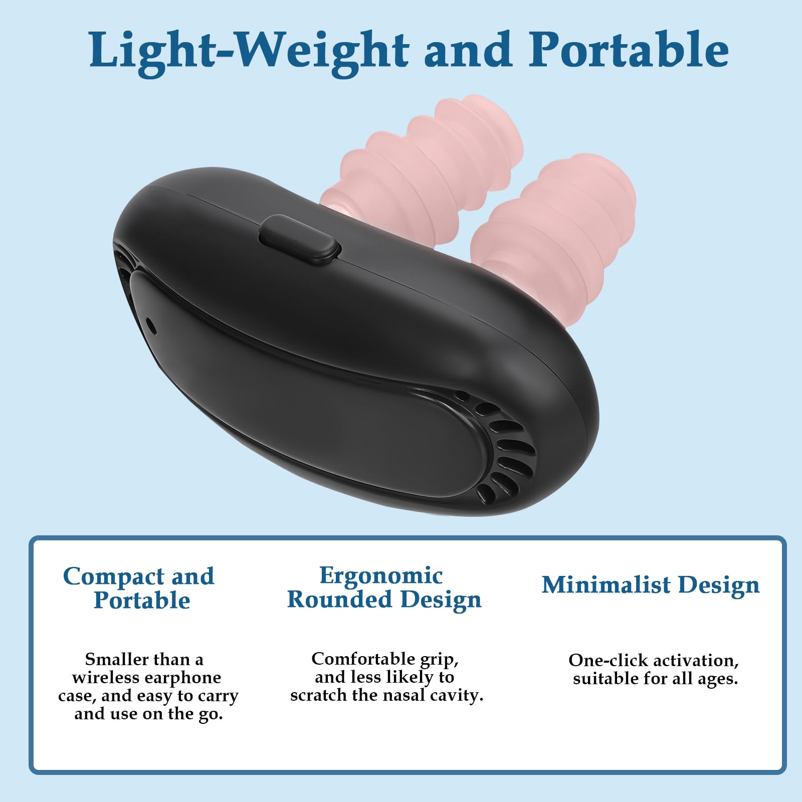 Yaumany Respi-Relief ergonomic fit ensures comfortable daily wear.