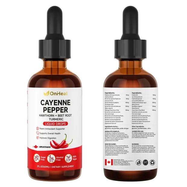 YBFQ Capsaicin drops used for quick warmth and everyday energy