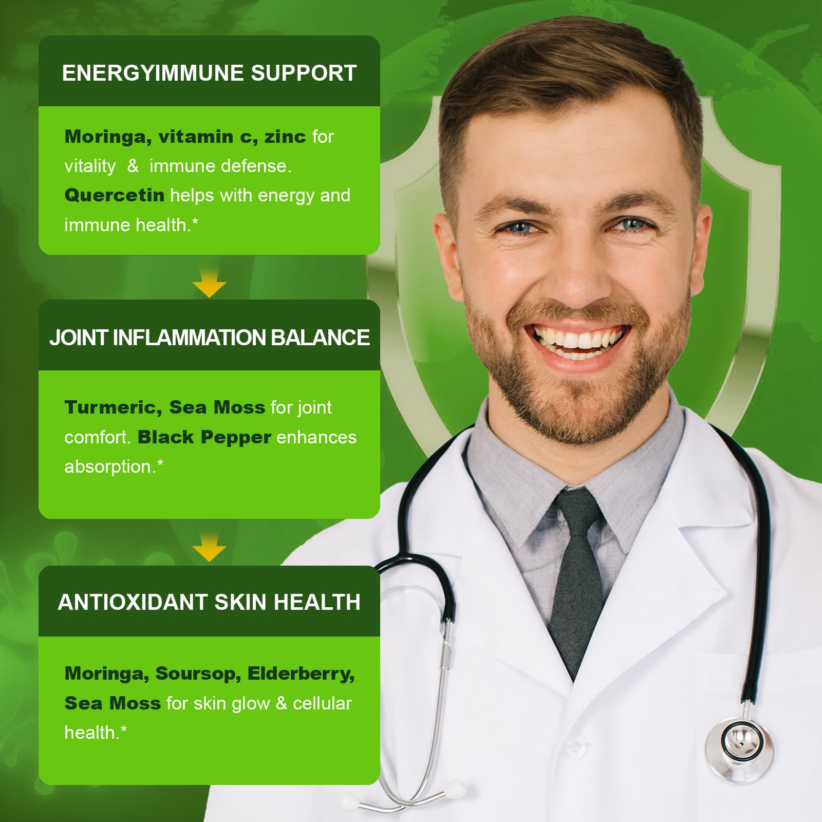 YBFQ Pure Moringa Drops moringa leaves photo
