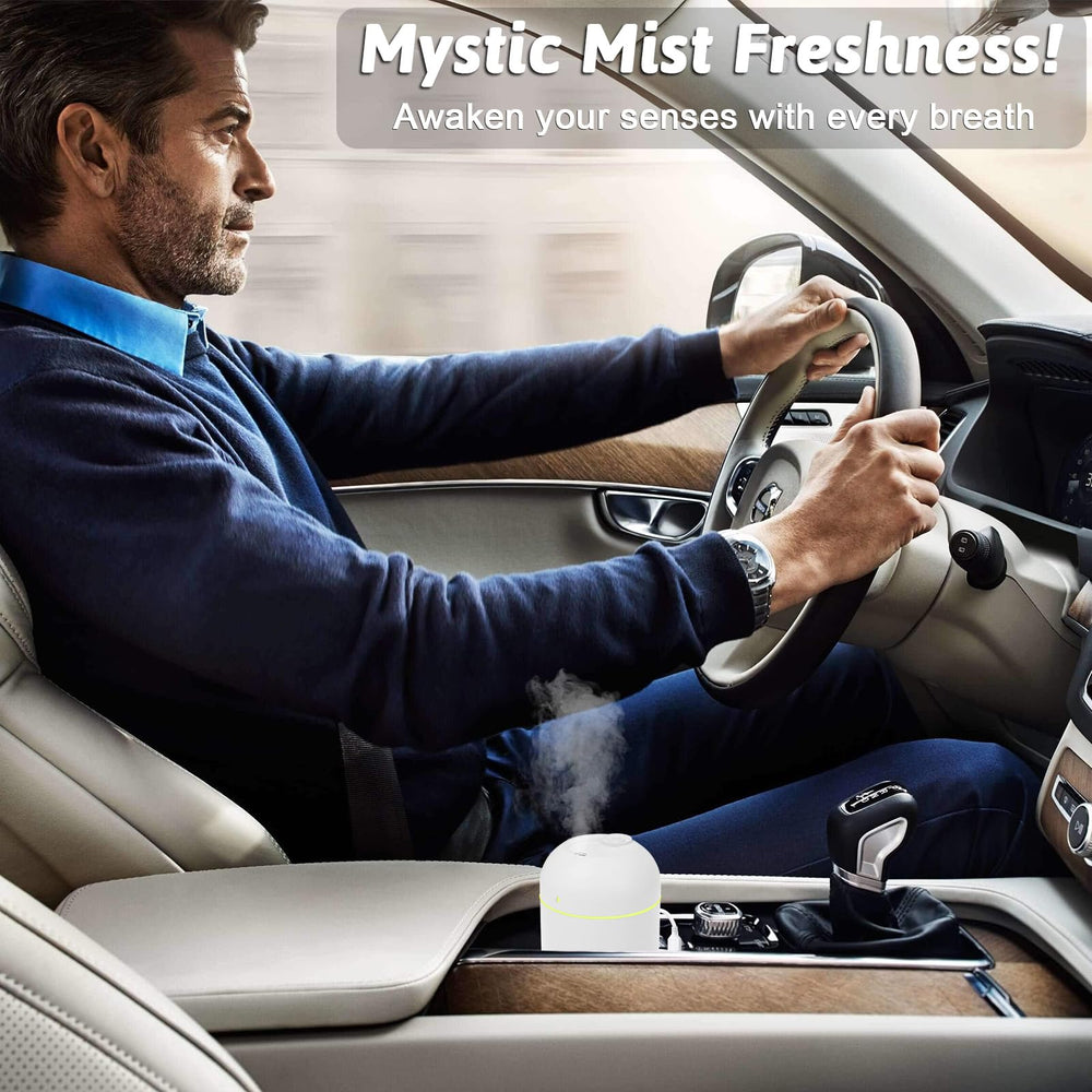 YDHZ mini diffuser offers two mist modes for flexibility.