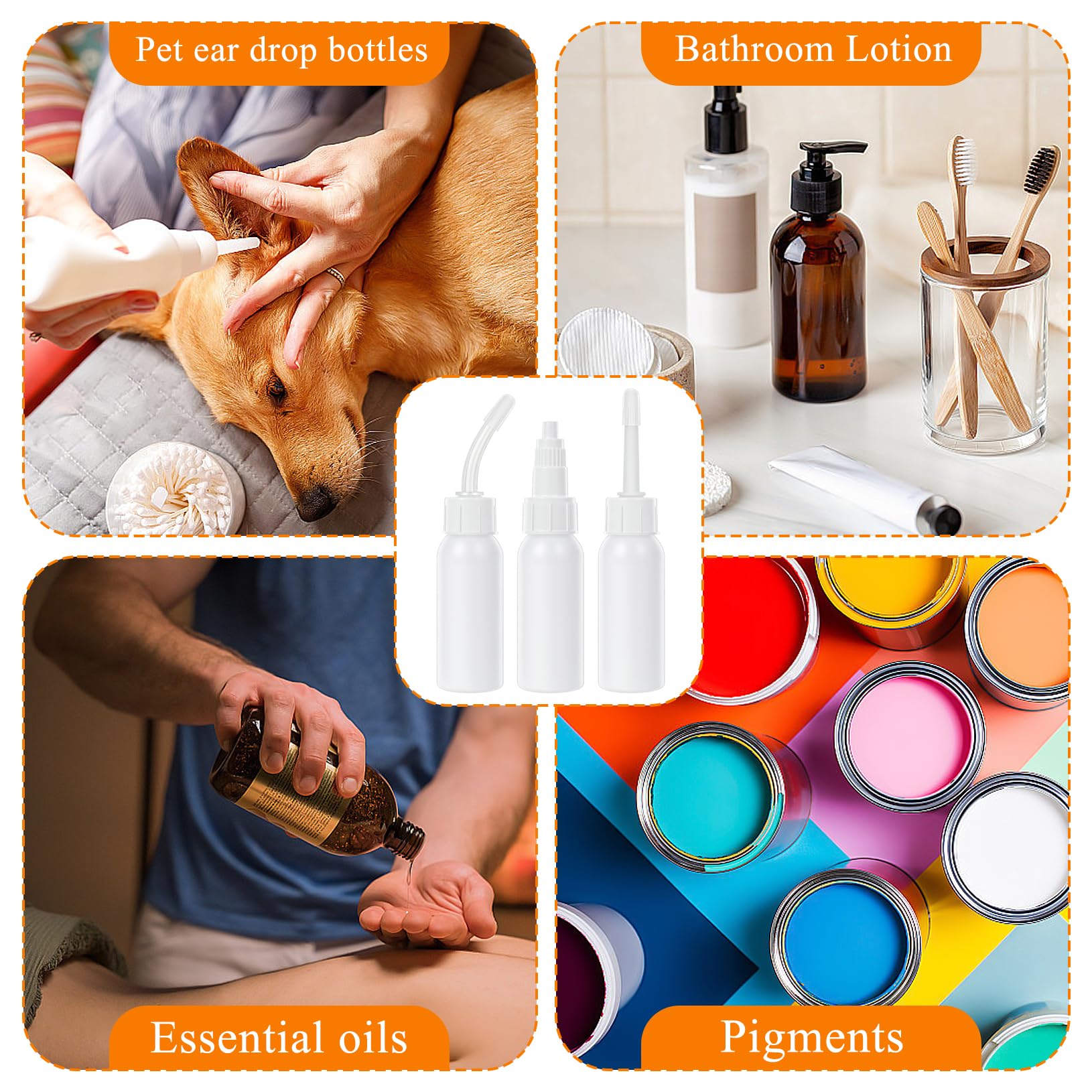 YEAJOIN dog ear drops setup demonstrates practical application