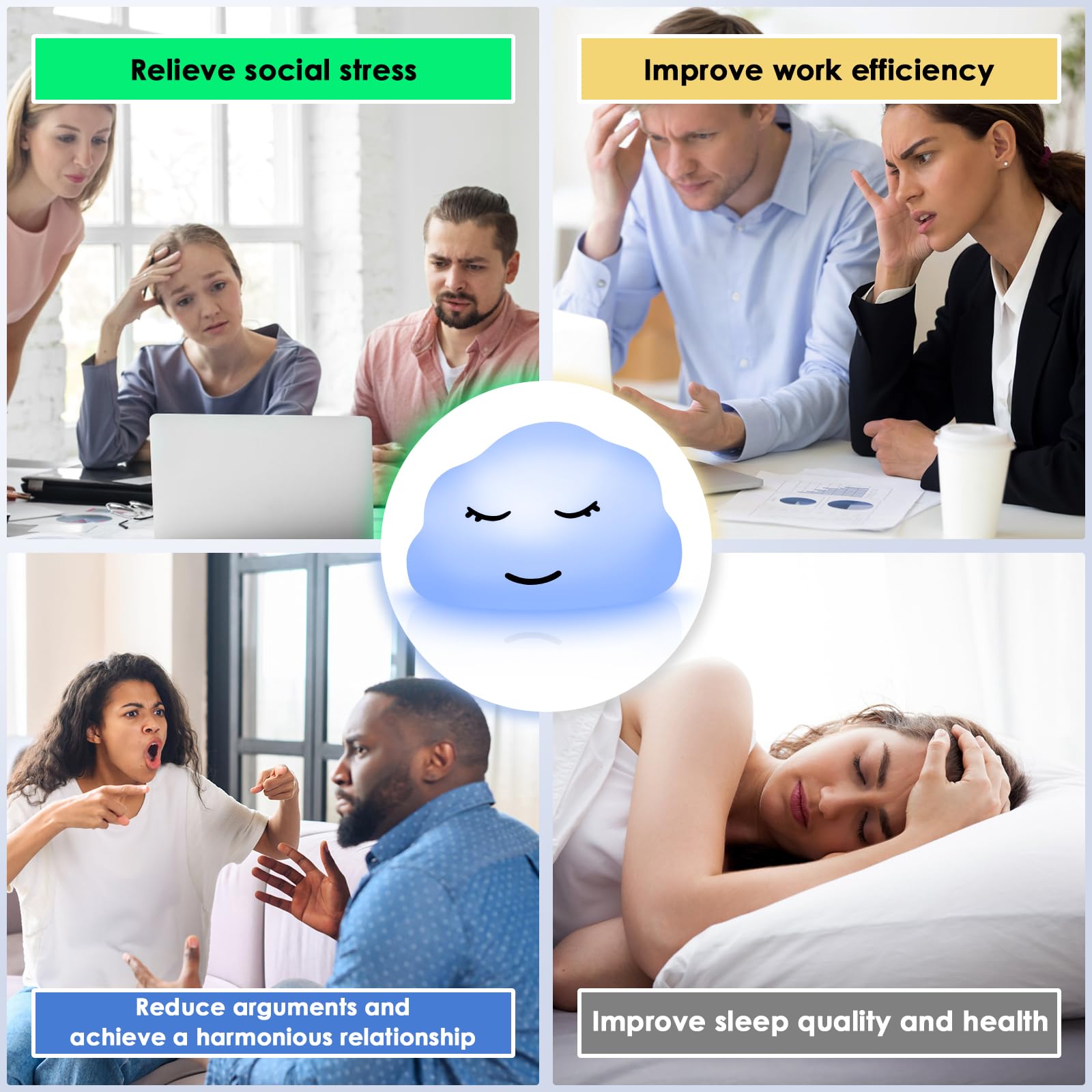 YeeBeny Breathing Lamp fits beside your bed as subtle decor