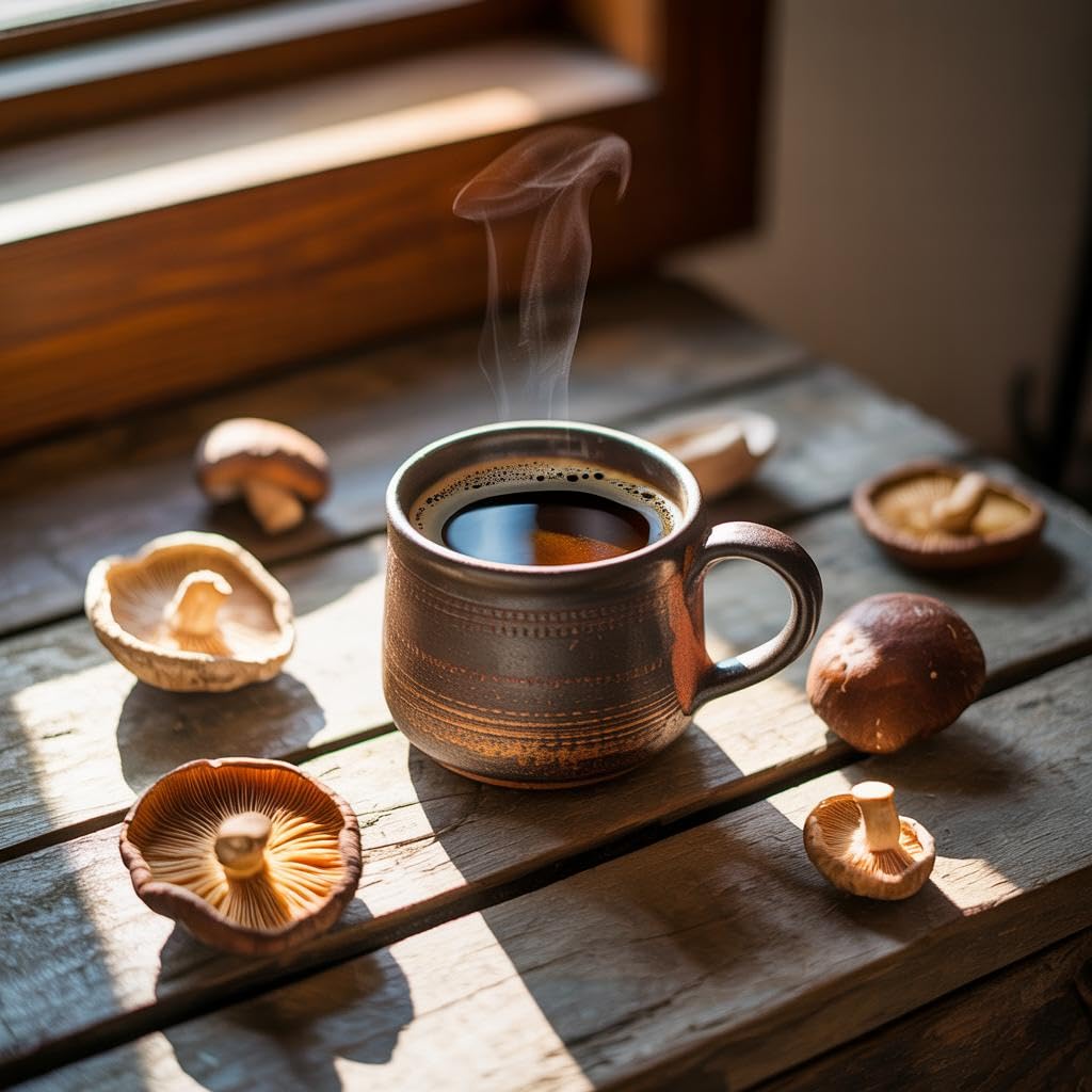 YEGE Mushroom Coffee Lions Mane dispense supports sharper focus and memory