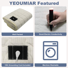 YEOUMIAR cotton-filled fabric highlighting plush material and comfort