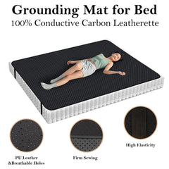 YEOUMIAR grounding mat 78x27 inches compact for sofas or desks.