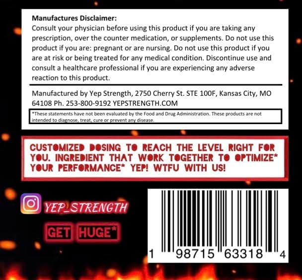 Yep Strength Wake The Faith Up berry flavor hints at flavor selection.