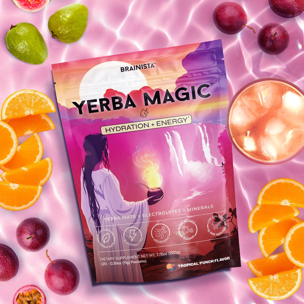 Ingredient highlights: electrolytes and minerals in Yerba Magic Tropical Punch