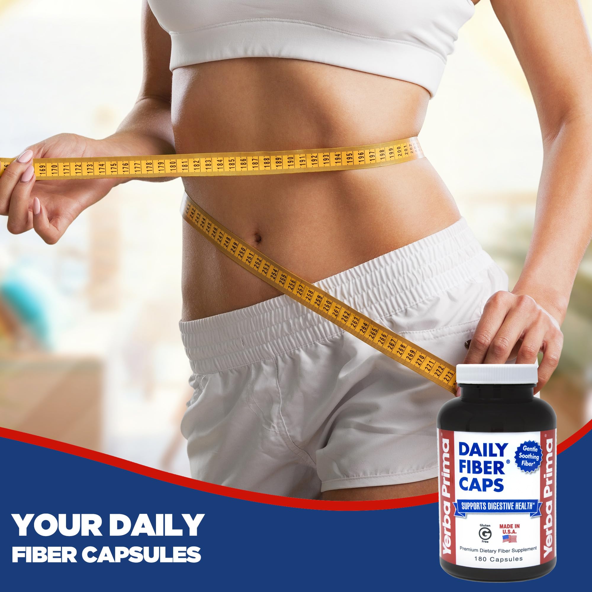 Dosage information for Yerba Prima Daily Fiber Formula supports regularity