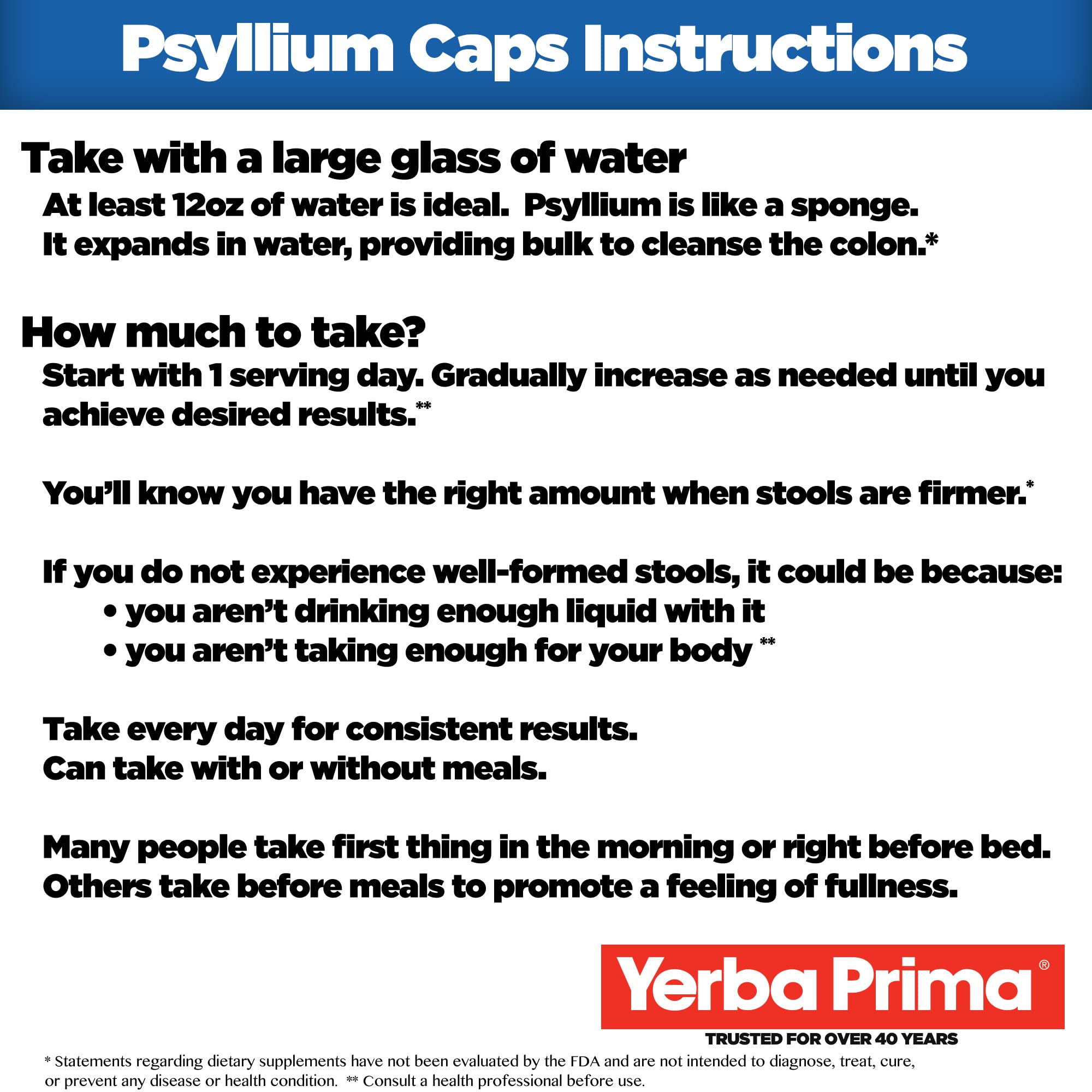 Yerba Prima vegan capsule, plant-based fiber solution