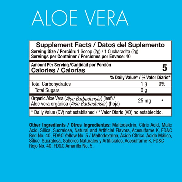 Made in USA with antioxidant-rich aloe vera extract