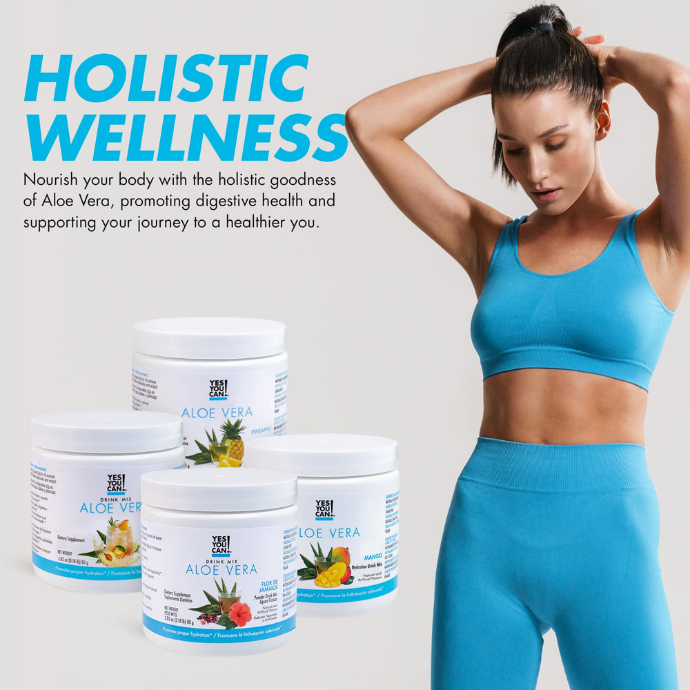 Yes You Can Aloe Vera drink mix offers variety flavors for daily hydration