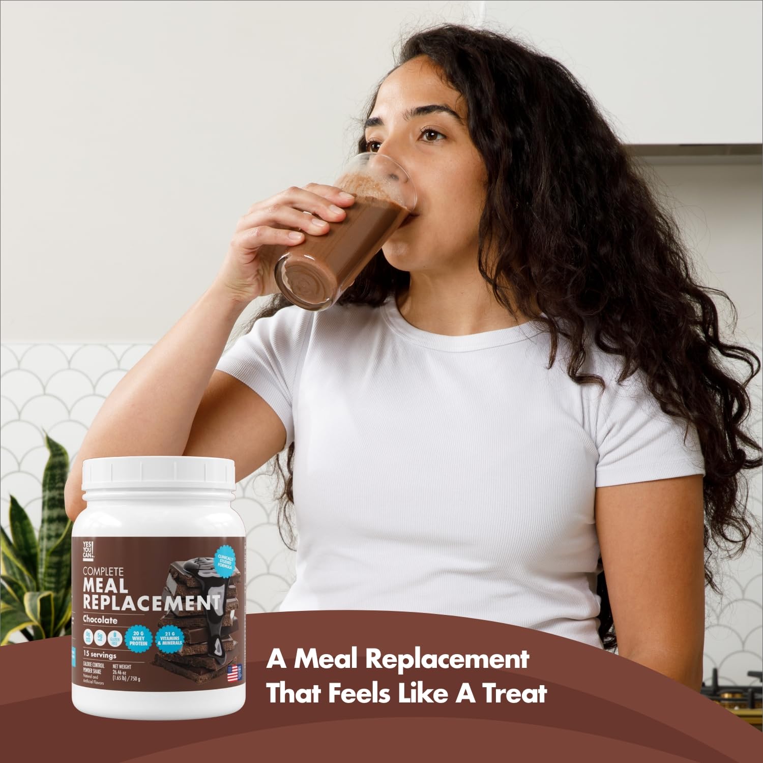 Yes You Can! Dulce de Leche powder pack for travel-friendly nutrition.