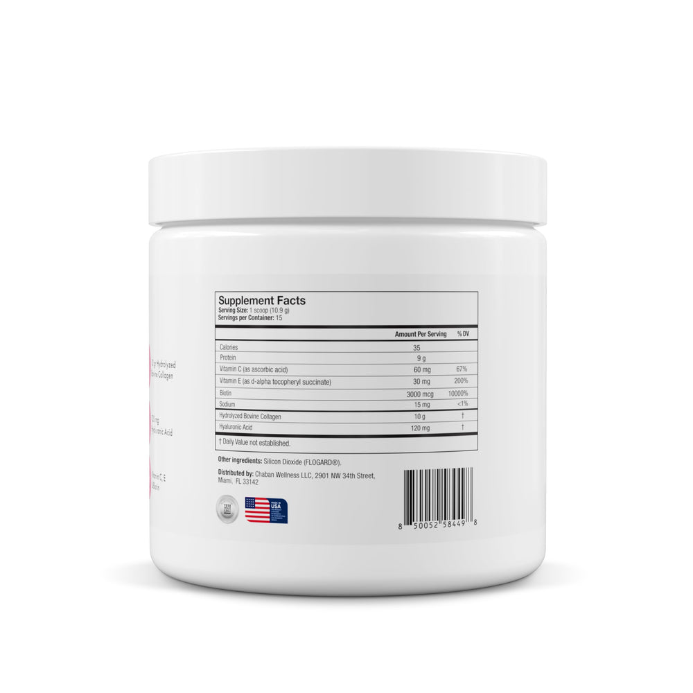 Yes You Can! Natural Glow packaging showing 15 servings label.