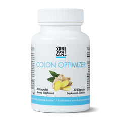 Yes You Can! Colon Optimizer bottle for daily digestive support.