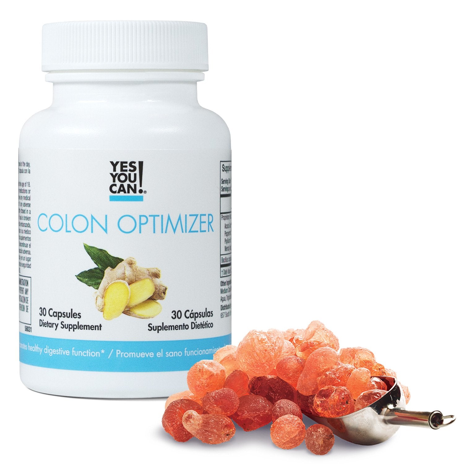 Yes You Can! Colon Optimizer daily-use image illustrating digestive routine.