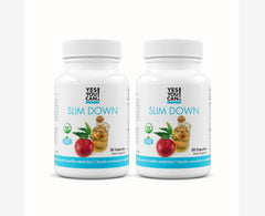 Yes You Can Slim Down bottle front view, easy daily capsule for energy and focus