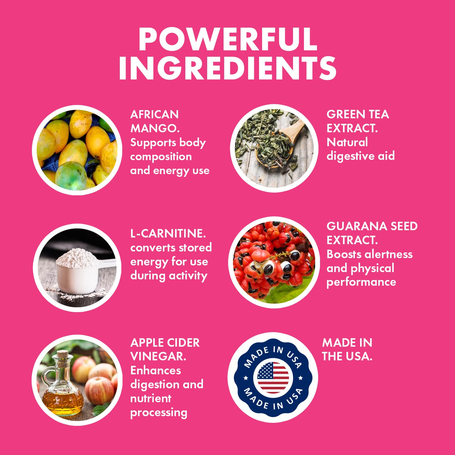 Yes You Can! Slim Down ingredients label—natural blend and quality.