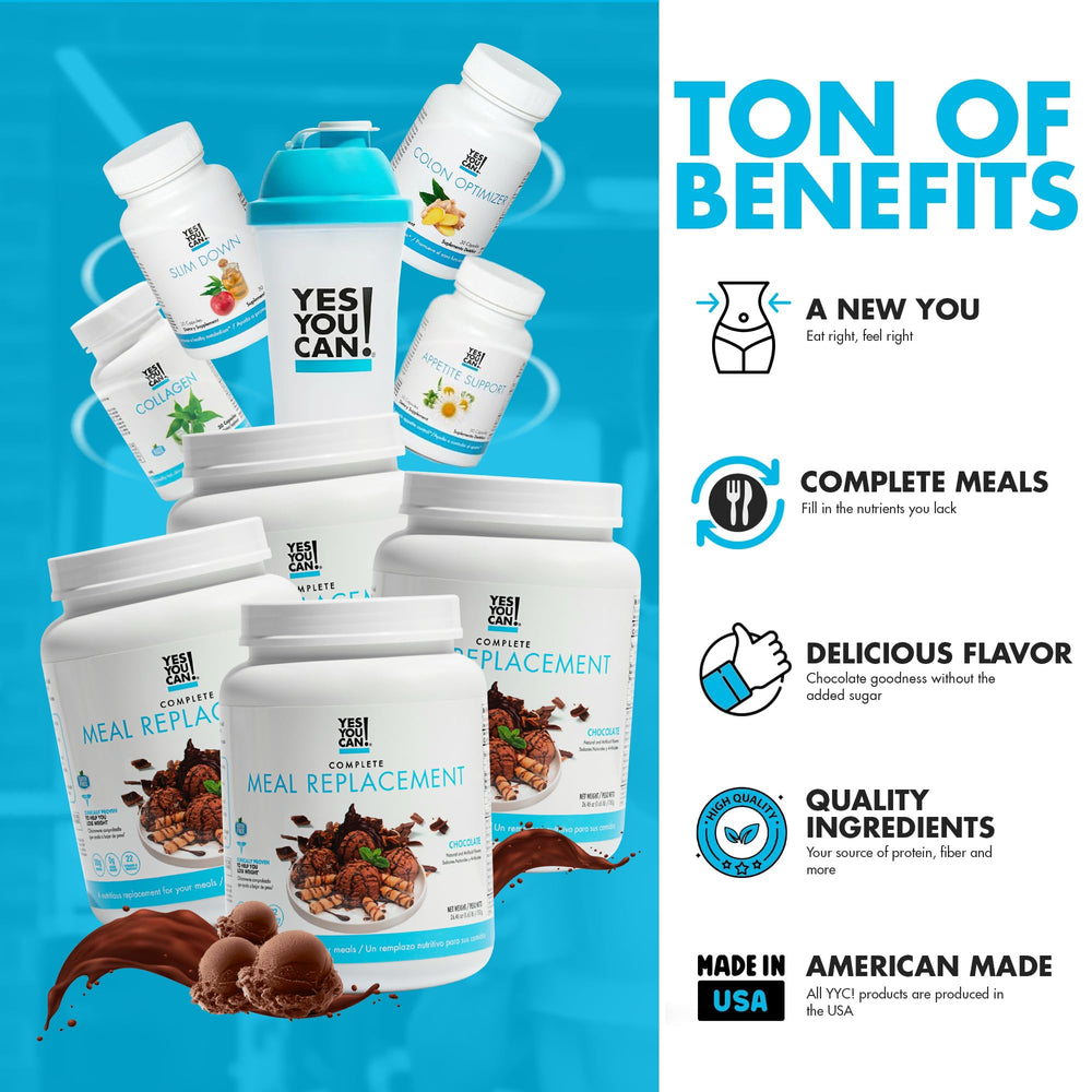 Yes You Can! Transform Colon Optimizer bottle blends botanicals for digestive wellness support.