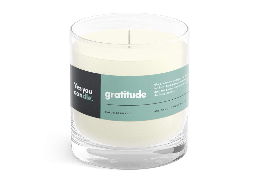 Yes You Candle bergamot-citrus top-notes aroma brightens spaces.