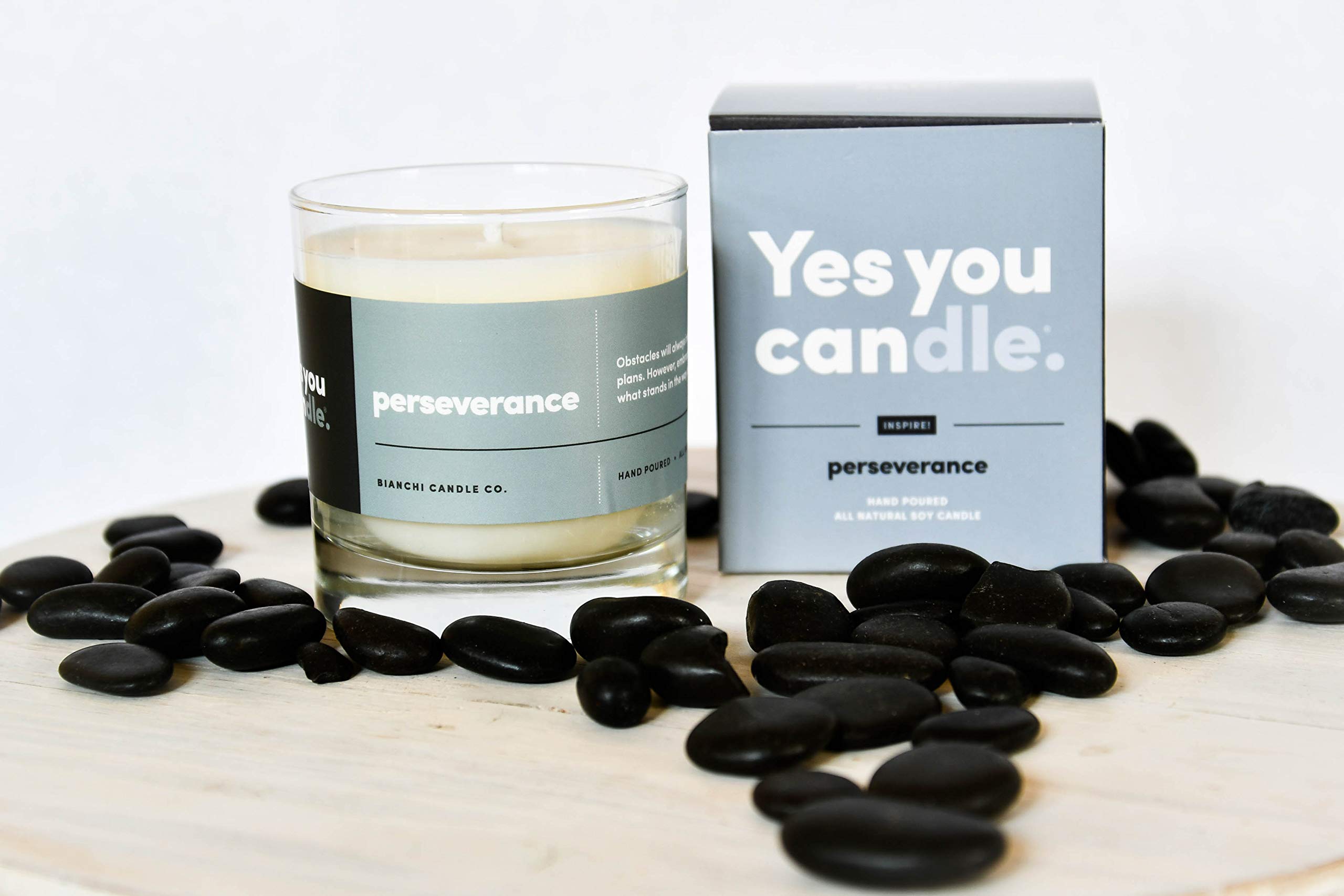 Yes You Candle teakwood amber notes create a cozy, masculine ambiance