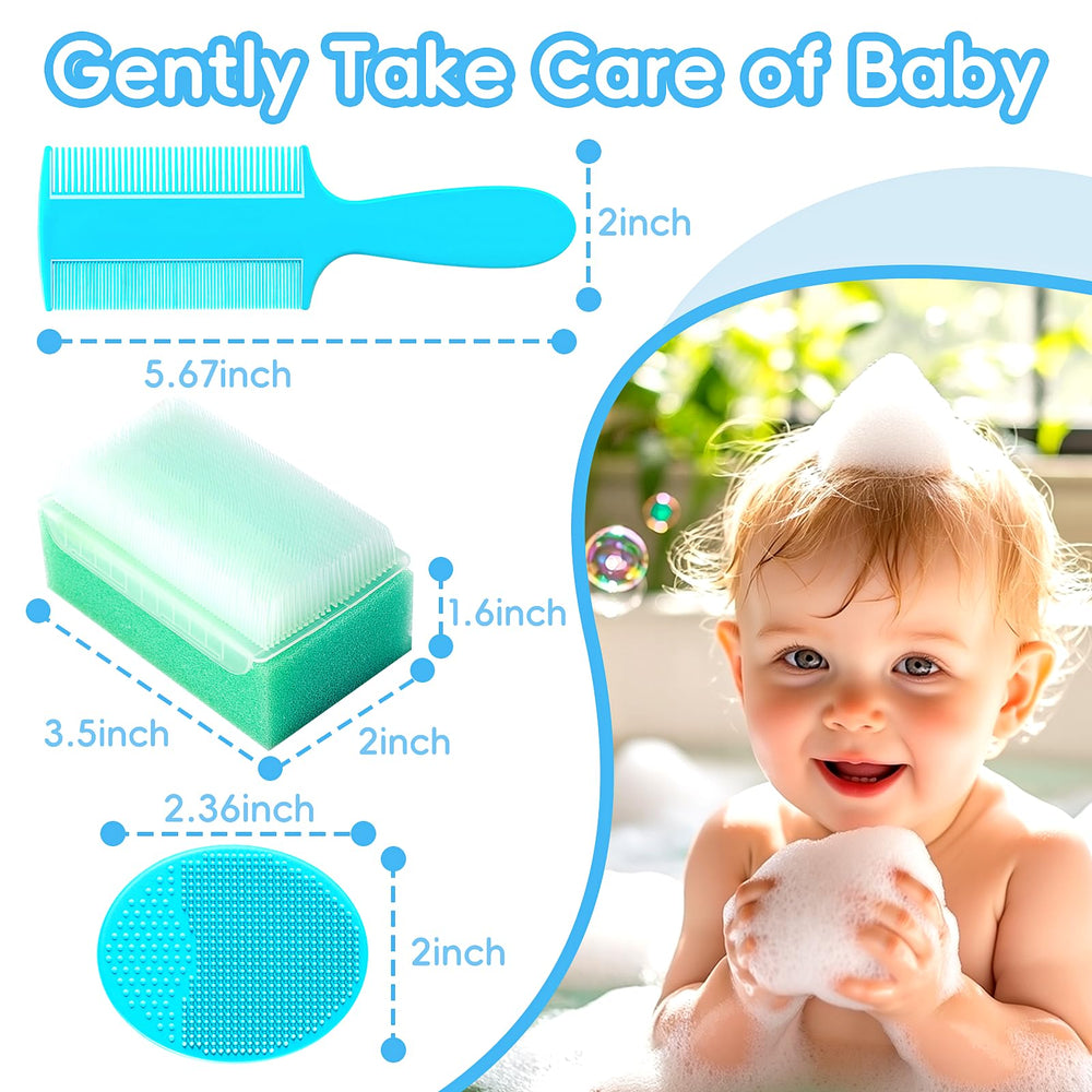 YESYBC soft bath sponge provides a soothing, plush bath experience.
