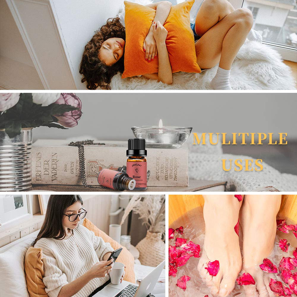 Yethious Bath Aromatherapy Oil diffuser and diffuser at home for spa-like ambience.
