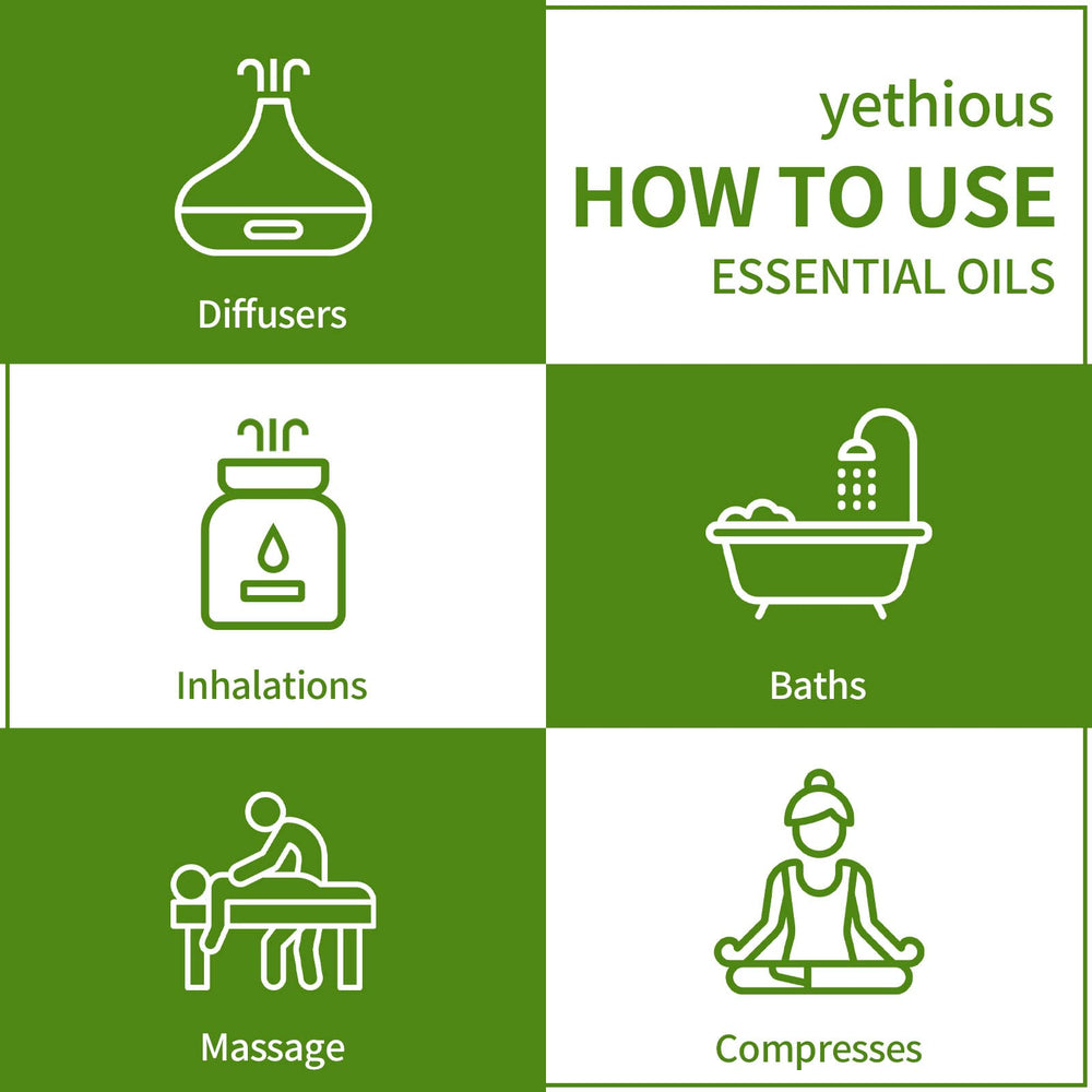 Yethious camphor essential oil storage bottle keeps fragrance stable.