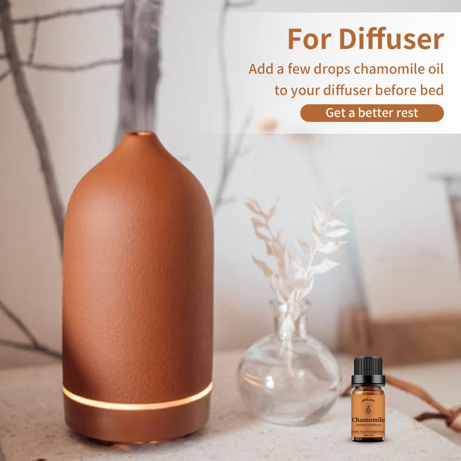 Gift-ready packaging of Yethious Chamomile oil, ideal for thoughtful presents.