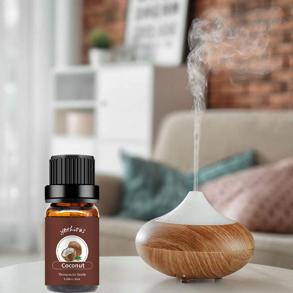 Yethious coconut oil massage blend offers a relaxing, natural aroma